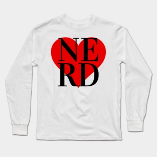 NE RD (Black Letters) Long Sleeve T-Shirt